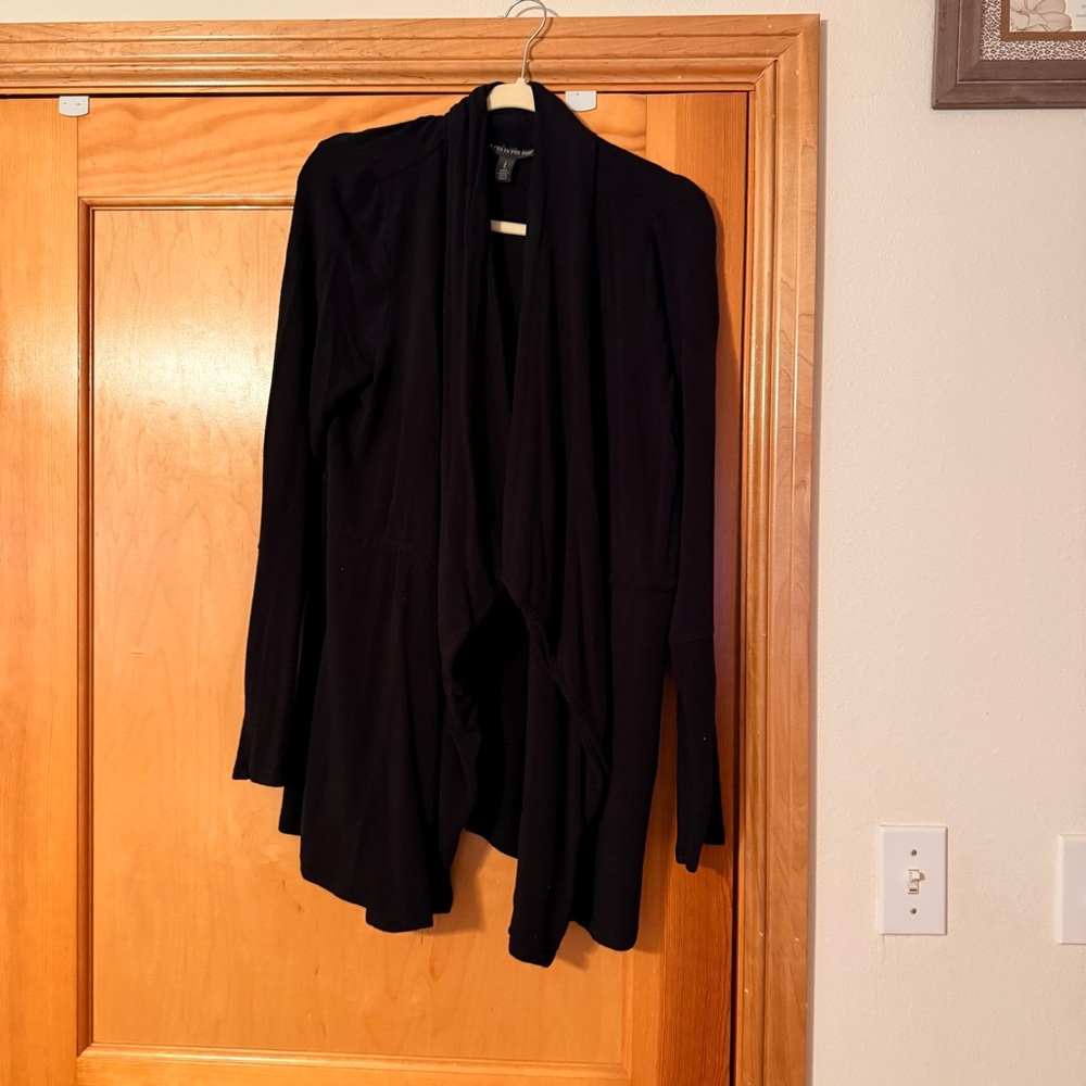 A Pea in the Pod Elegant Black Cardigan